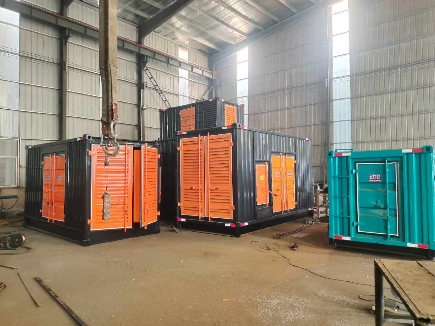 涞水500kw柴油发电机组可以带动多少功率设备？